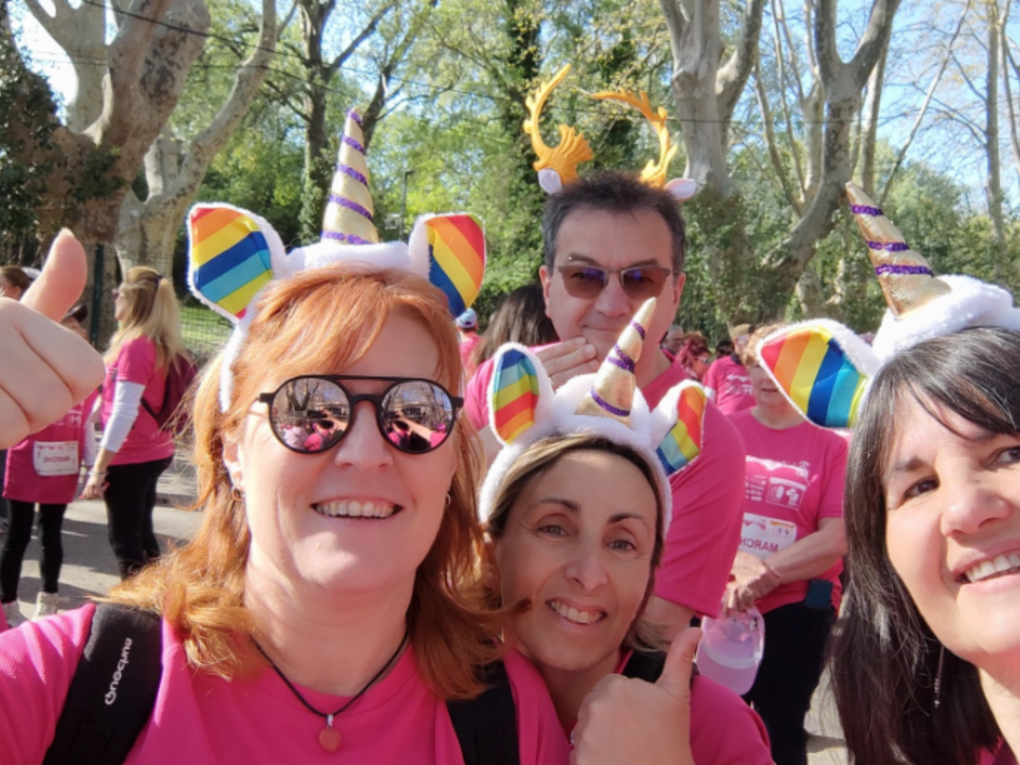 Membres de l’association participant au Défi des Licornes